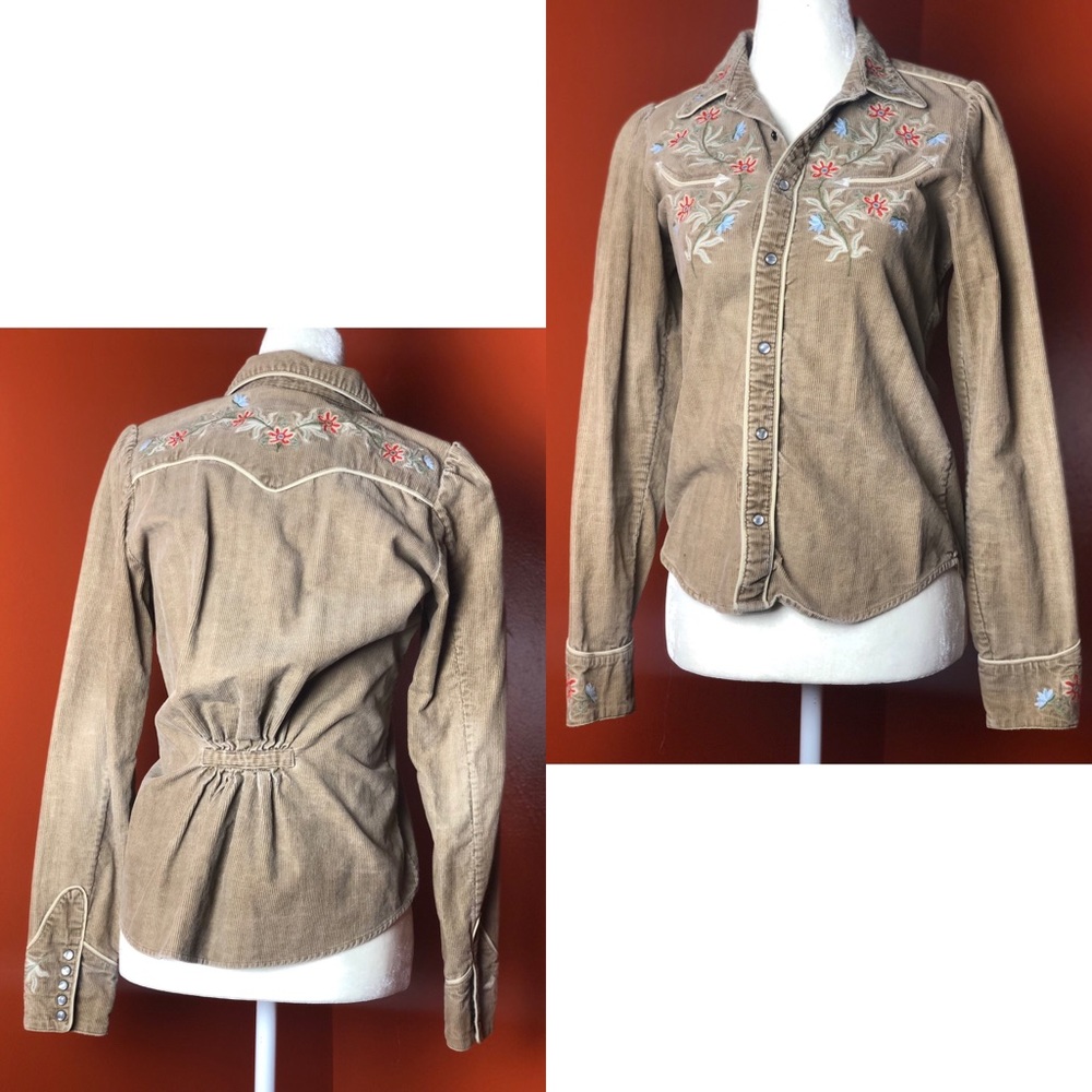 Ralph Lauren corduroy style shirt